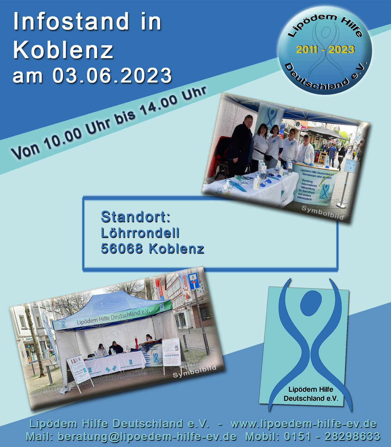 03.06.2023 - Infostand Koblenz - Löhrrondell - 56068 Koblenz